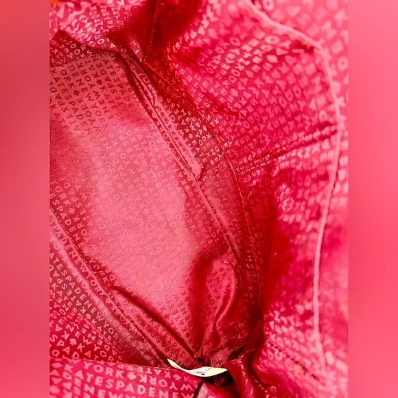 Kate Spade ♠️ Purse Crossbody-Dark Burgundy Color-Excellent Preowned Good Cond - Picture 13 of 14